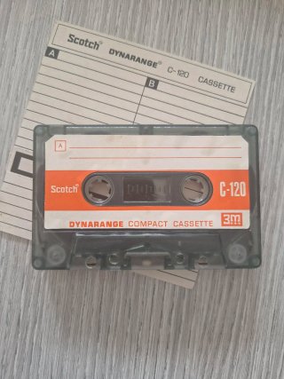 10 musicassette Scotch c-120