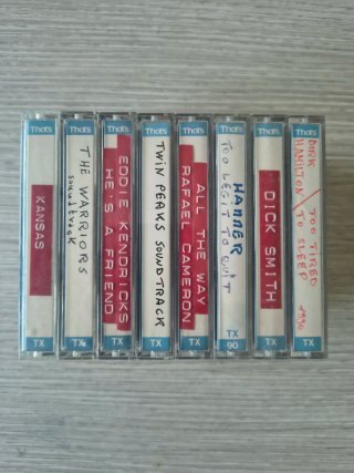 10 musicassette Scotch c-120 + 8 That's TX