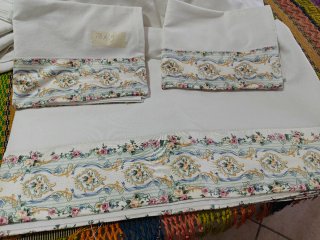 Lenzuola matrimoniali cotone italiano