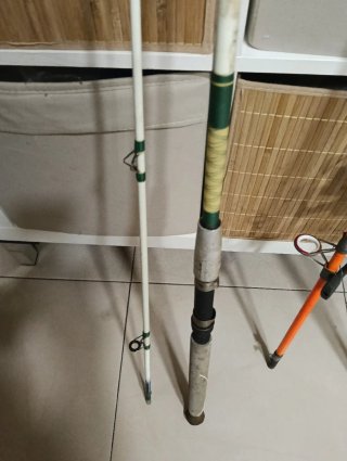 2 cañas de pesca