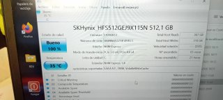Disco Duro NVMe SK hynix 512GB PCIe Gen4