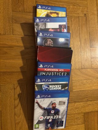 PS4 (PlayStation 4) + 9 Juegos