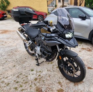 BMW F750 GS Adventure Triple Black. Año 2023.