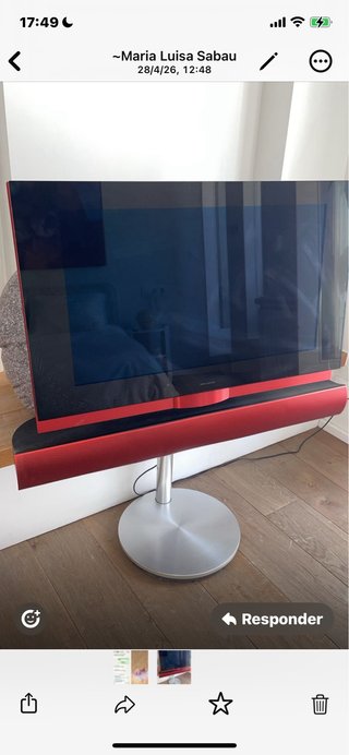 TV roja de regalo