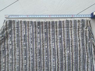 Falda Zara Trafaluc lentejuelas rayas