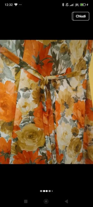 Abito floreale vintage