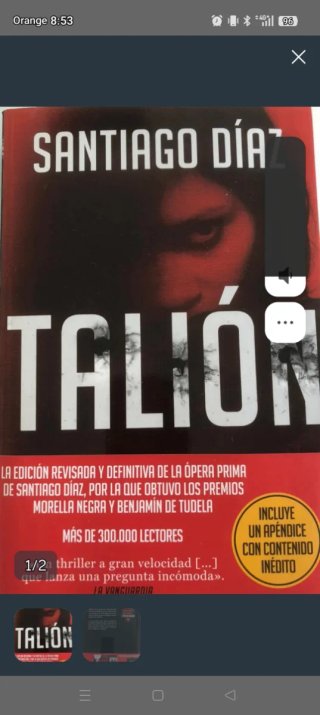 Libro Talión de Santiago Díaz