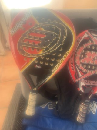 Lote completo palas y bolsa pádel