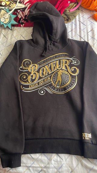 Sudadera Boxeur Des Rues Negra