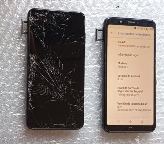 2 BQ Aquaris para piezas o reparar