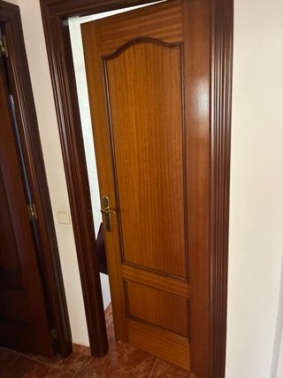 Puerta de madera de Xapelly