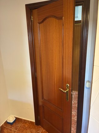 Puerta de madera de Xapelly