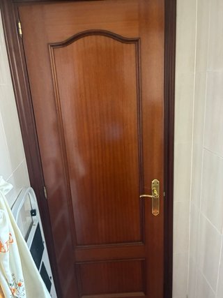 Puerta de madera de Xapelly