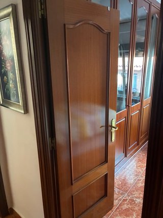 Puerta de madera de Xapelly