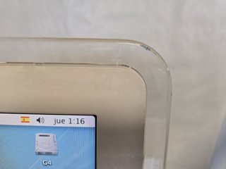 Imac G4 PowerPC Lamparita Apple Blanco