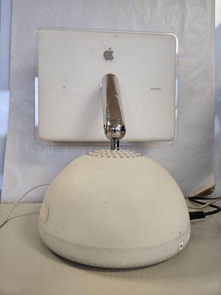 Imac G4 PowerPC Lamparita Apple Blanco