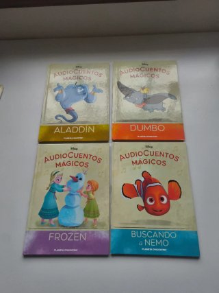 Lote 4 Audiocuentos Mágicos Disney