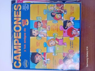 Vinilo Infantil Campeones