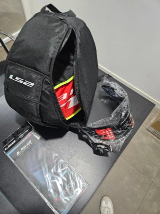 Casco Moto LS2 Vector II Carbono Talla S