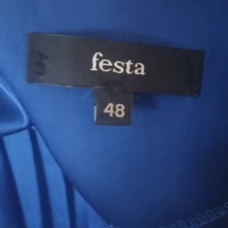 Blusa azul Festa talla 48