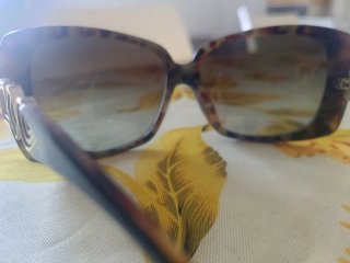 Occhiali da sole Missoni neri e marroni
