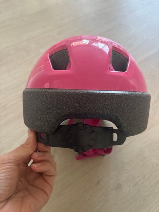 Casco infantil B'TWIN rosa