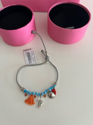 Pulsera Tous con caja y bolsa, a estrenar