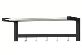Perchero de madera y metal Ikea