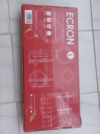 Soporte Pared TV ECRON Inclinable 30-47