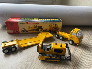 Mini Sansón Remolque Bull Dozer Ricó. Caja orig.