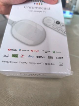 Chromecast con Google TV 4K precintado