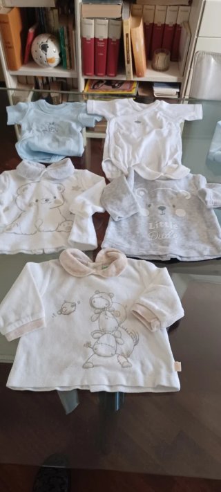 Set abbigliamento neonato orsetto