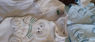 Set abbigliamento neonato orsetto