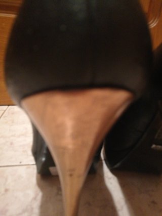 Zapatos Buffalo London Negros y Rosas