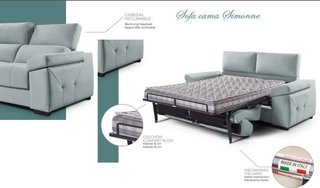 SOFÁ CAMA ITALIANO SIMONNA.