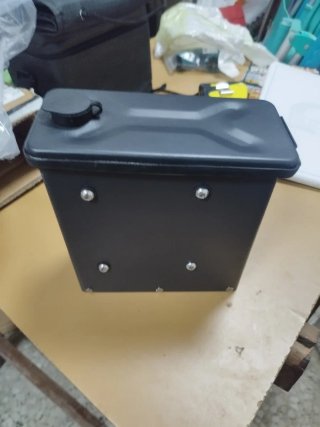 Bolsa trasera moto negra