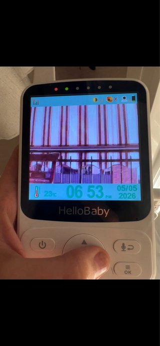 Vigilabebés con cámara inalámbrica 2.4GHz