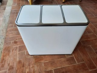 Papelera SONGMICS 3 cubos 18L