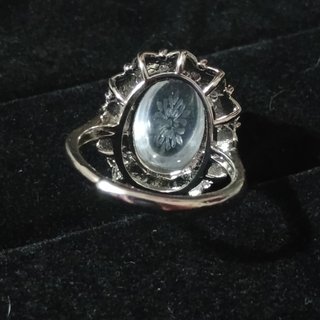 Anillo Cuarzo Blanco Natural