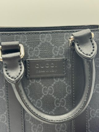 Bolso Gucci Mini Tote Negro Multicolor