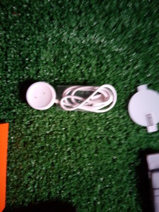 Smartwatch gris y blanco