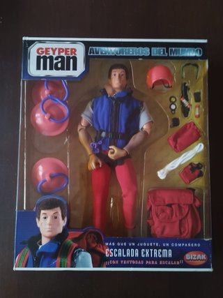 Geyperman escalada en caja original