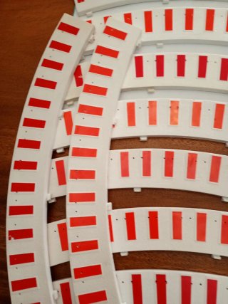 Scalextric Lote 12 pianos bordes curva estándar