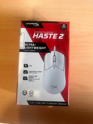 Ratón Gaming HyperX Pulsefire Blanco