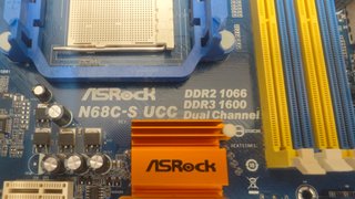PLACA BASE ASROCK N68C-S UCC
