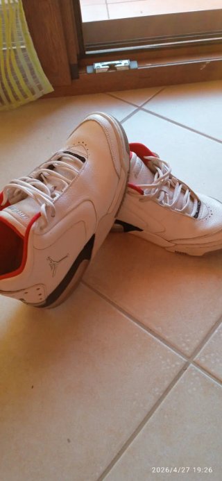 Scarpe Nike Jordan Bianche e Rosse