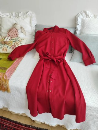 Vestido rojo Purificación García