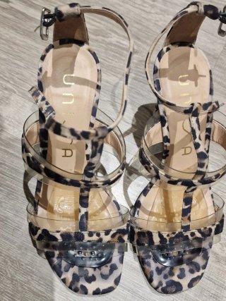 Sandalias Unisa Animal Print Talla 36