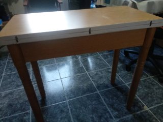 Mesa plegable de madera para cocina