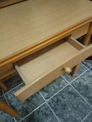 Mesa plegable de madera para cocina